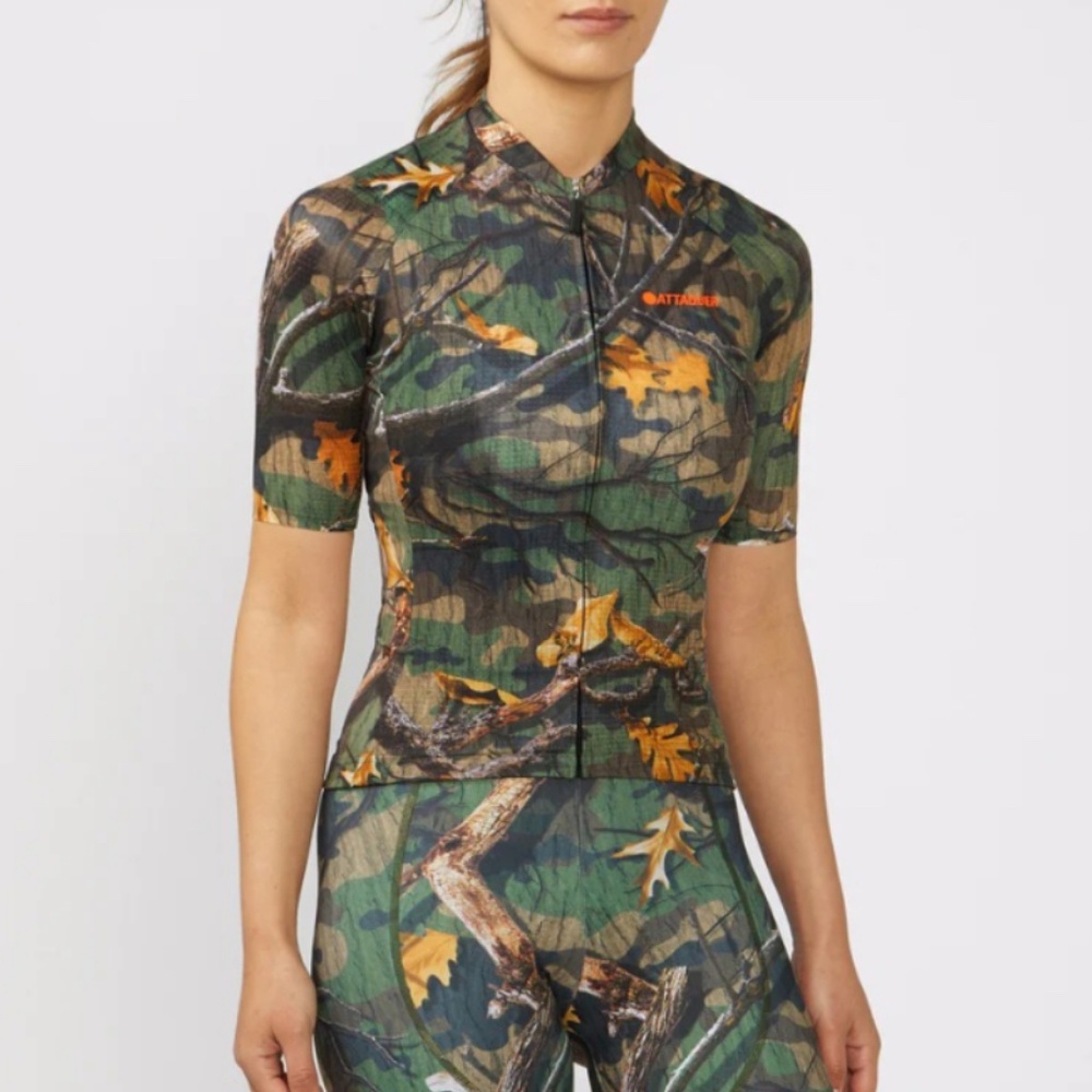 Womens ATQ-X Camo Kit × 1 BNWT Cycling Kit Set